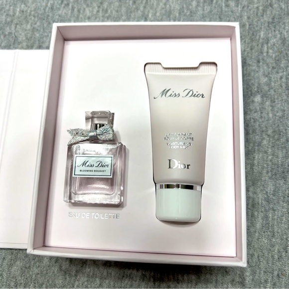 Dior Bath Body Travel Set Miss Dior Blooming Bouquet Eau De